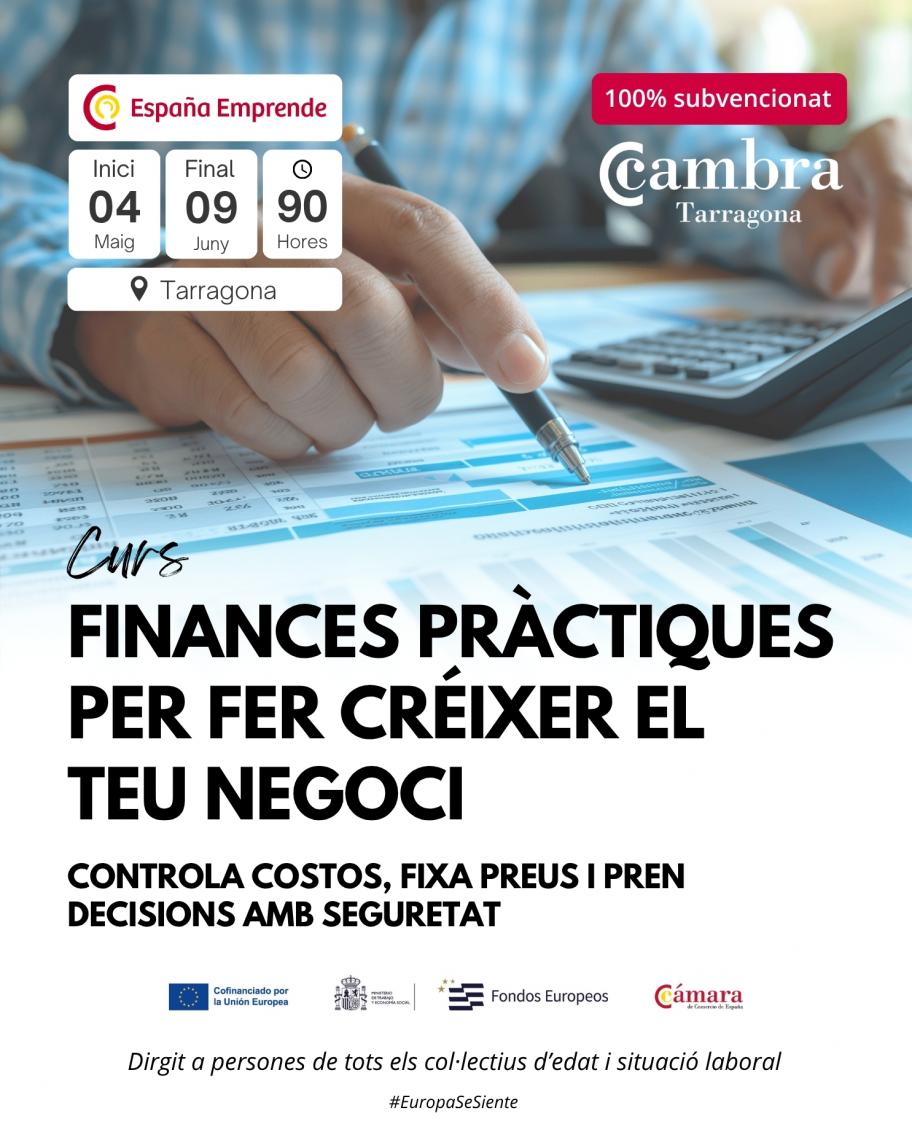 Et presentem el curs de finances que estaves esperant