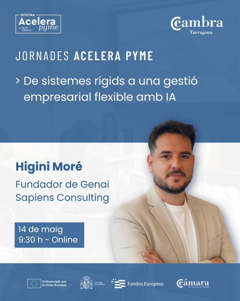 JORNADA. De sistemes rígids a una gestió empresarial flexible amb IA